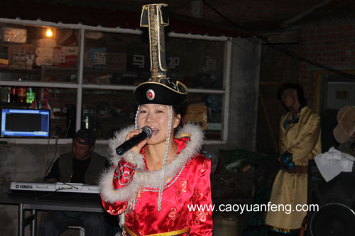蒙古歌舞演出現(xiàn)場(chǎng)
