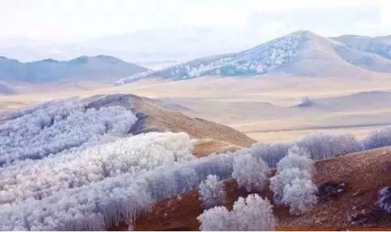 壩上冬天美景