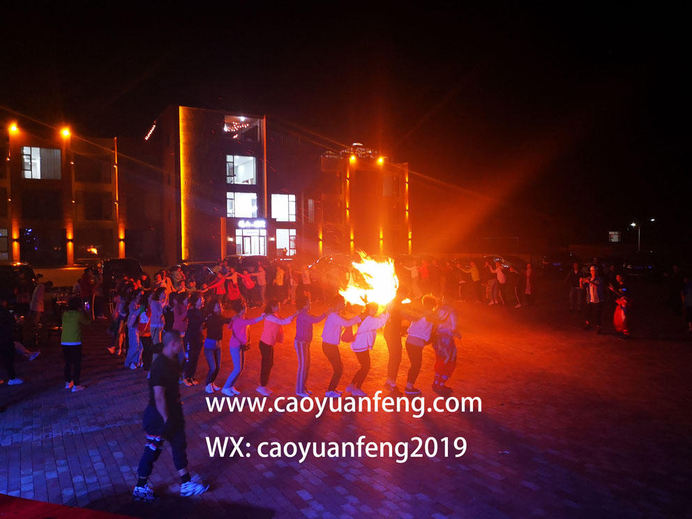 視頻：壩上.遠(yuǎn)山別院酒店每晚篝火晚會(huì)