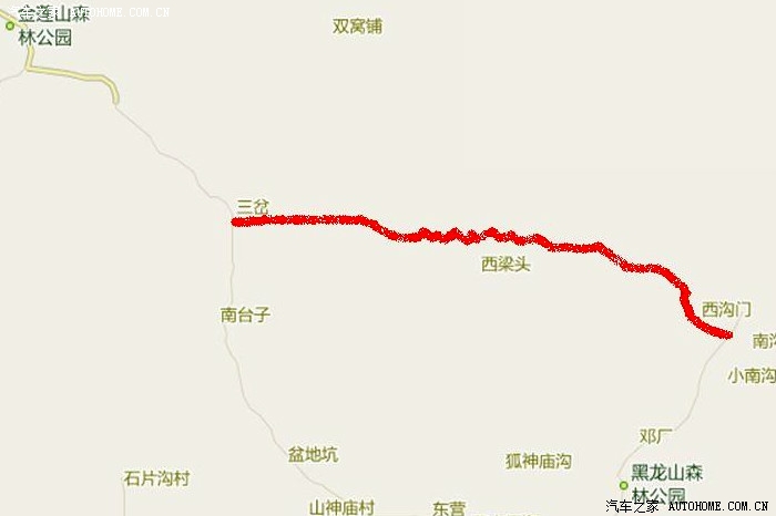 老掌溝最全穿越線路圖