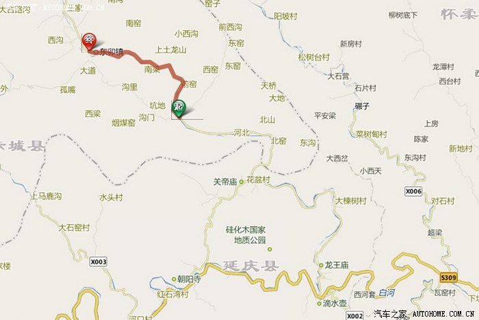老掌溝最全穿越線路圖
