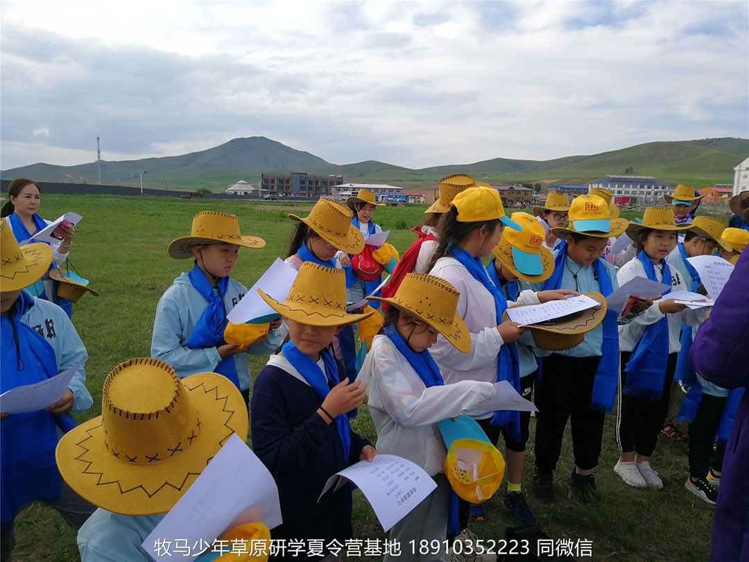 山東德州名師藝術(shù)教育壩上草原研學(xué)夏令營(yíng)