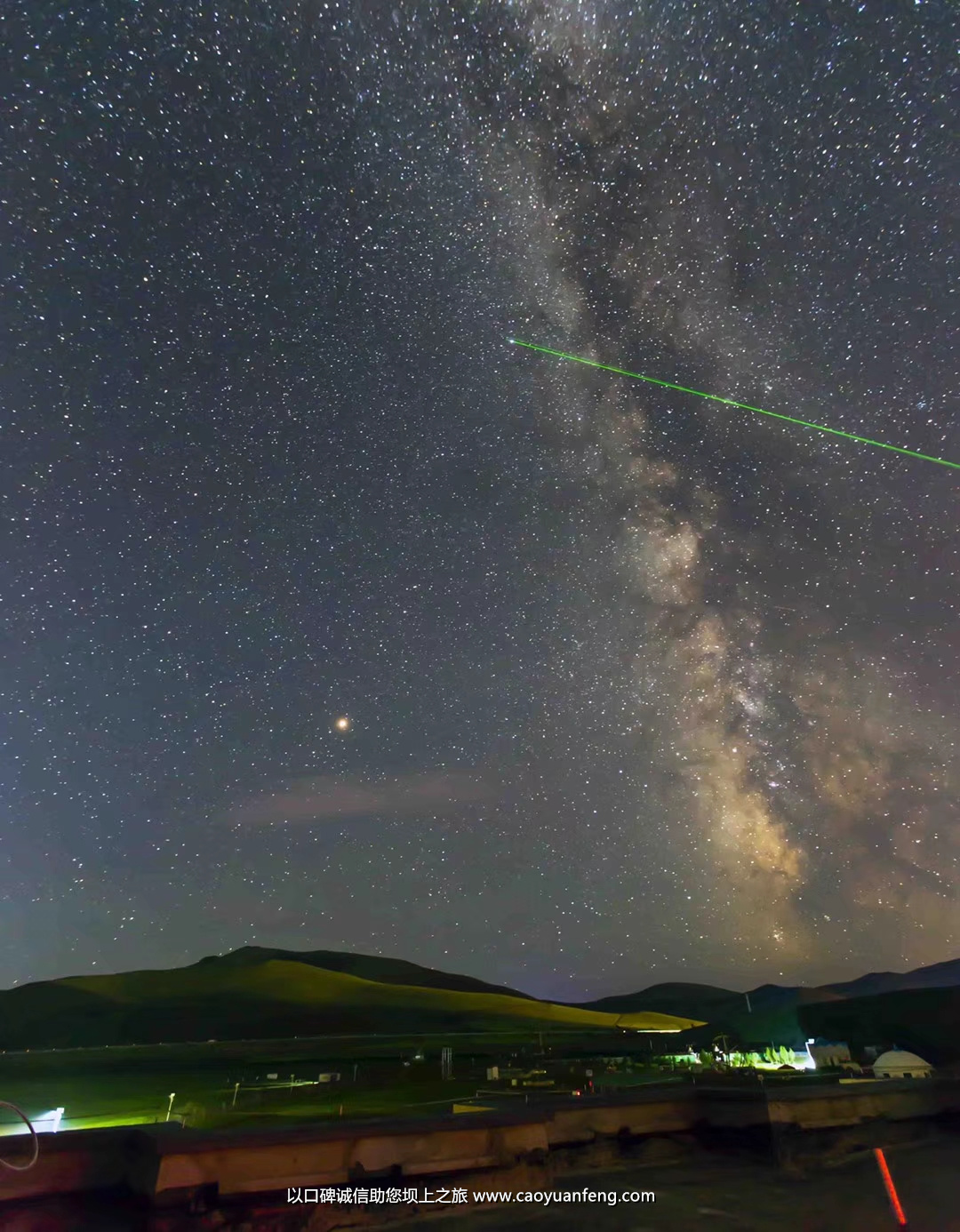 壩上草原夜晚最美的星空