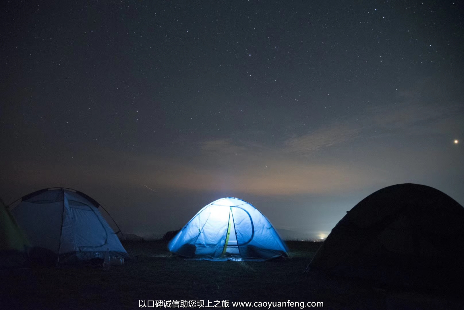 壩上草原夜晚最美的星空