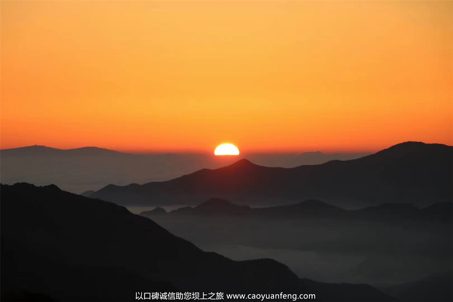 豐寧壩上草原日出日落